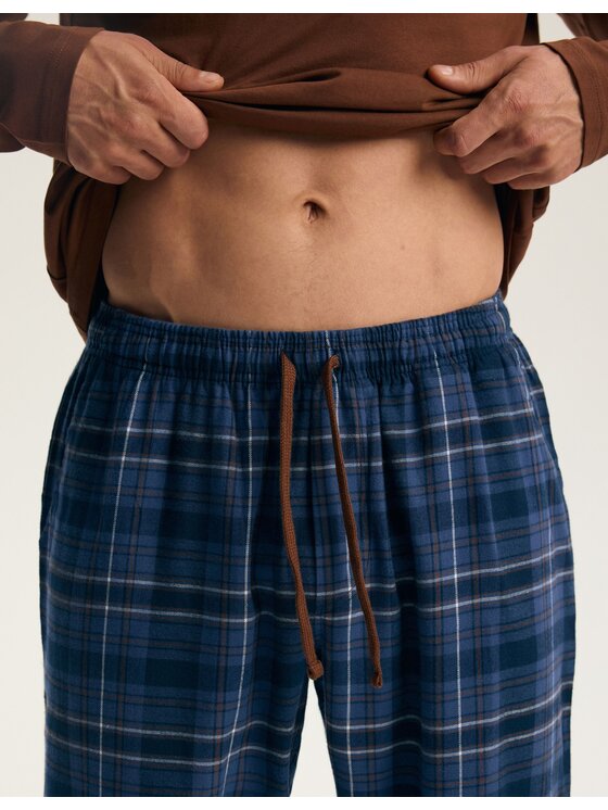 Henderson Henderson Piżama 45451 Brązowy Regular Fit