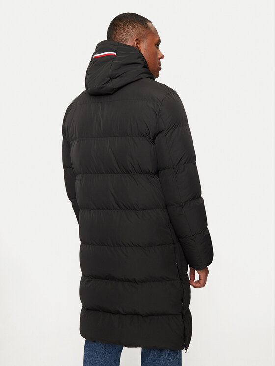 Hechter Paris Hechter Paris Vatovaná bunda 45018 142213 Čierna Regular Fit