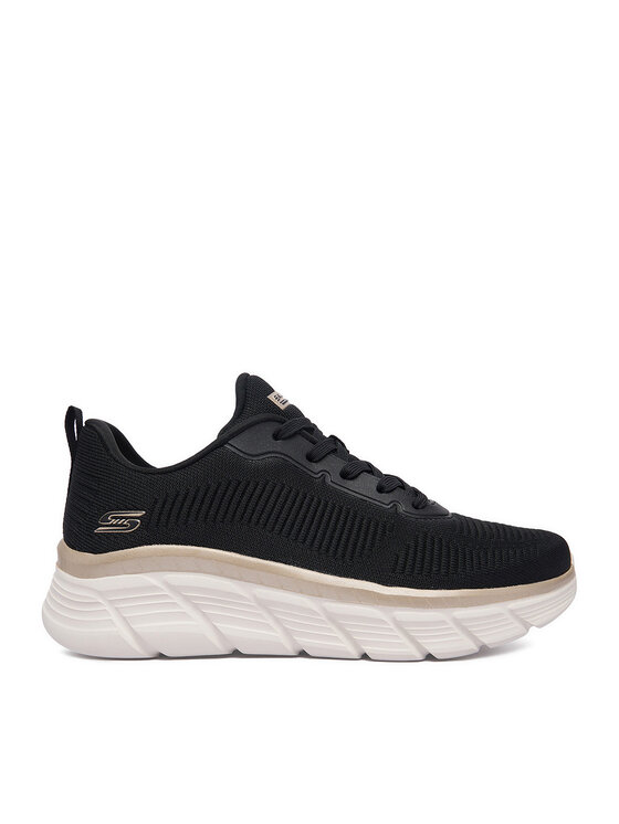 Skechers Sneakers C-BOBS HI FLEX 117385 BKGD Negru