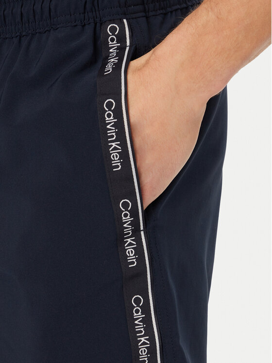 Calvin Klein Swimwear Calvin Klein Swimwear Kopalne hlače LV00N61002 Mornarsko modra Regular Fit
