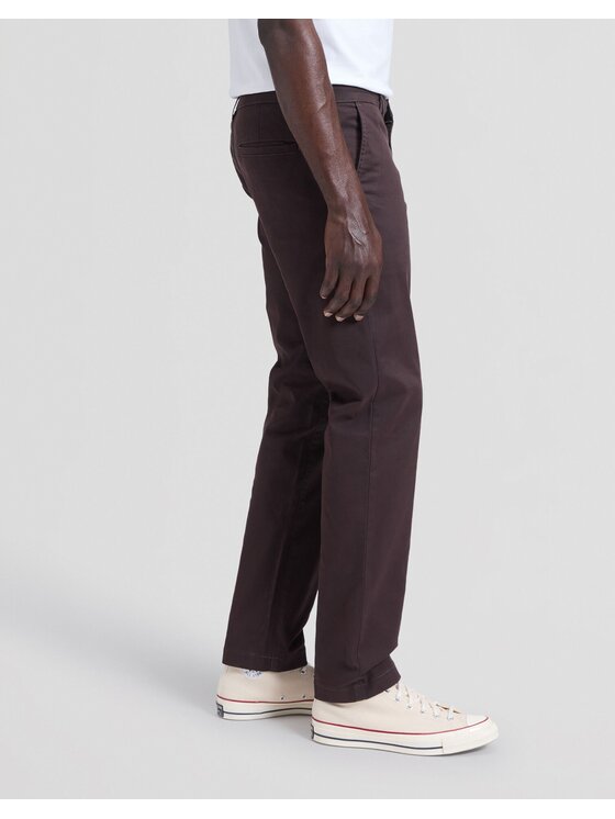 Lee Lee Jeansy REGULAR CHINO Brązowy Straight Leg