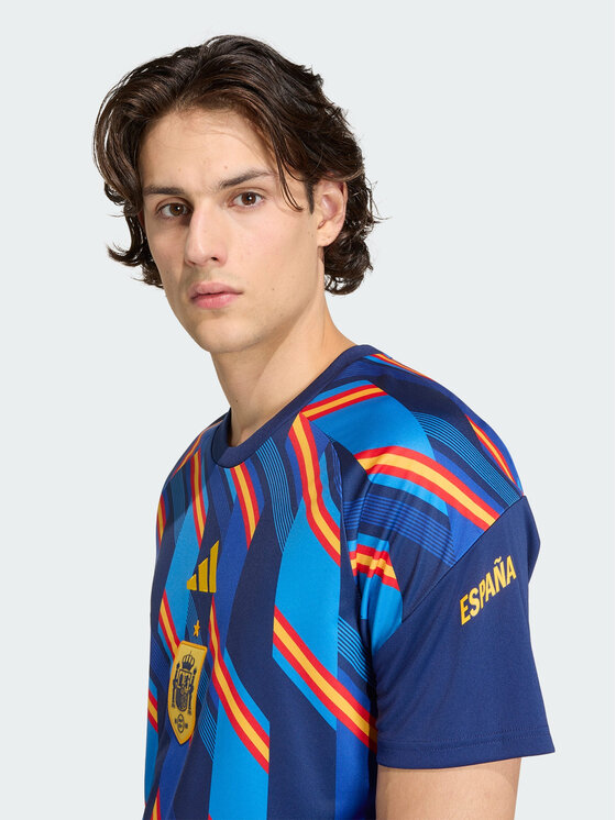 adidas adidas Koszulka techniczna 169969 Niebieski jasny Slim Fit