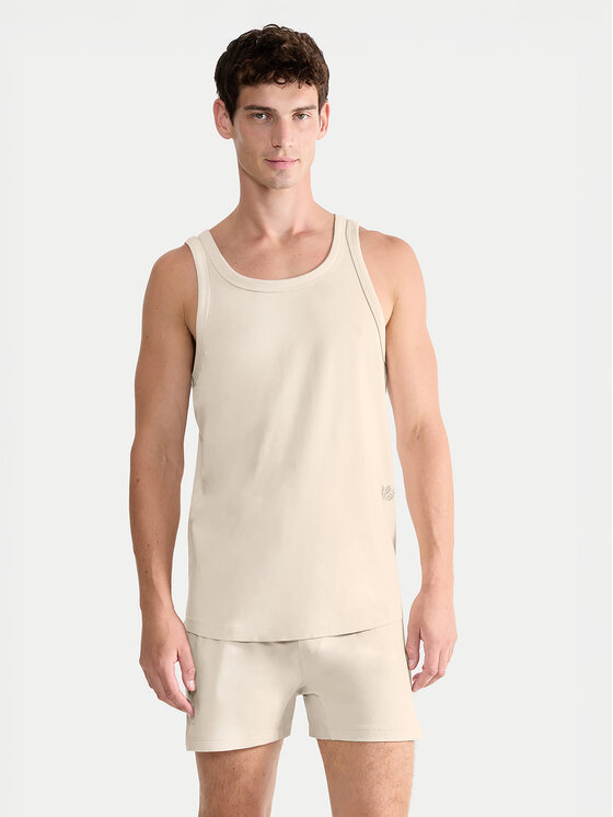 Sloggi Canottiera 10222292 Beige Regular Fit, taglia : L