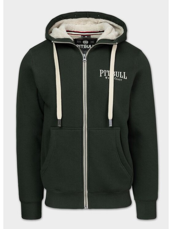 PITBULL PITBULL Bluza RUFFIN DETROIT Zielony Regular Fit