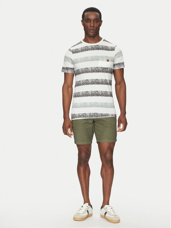 INDICODE INDICODE Тишърт Hernandez 40-746 Цветен Regular Fit