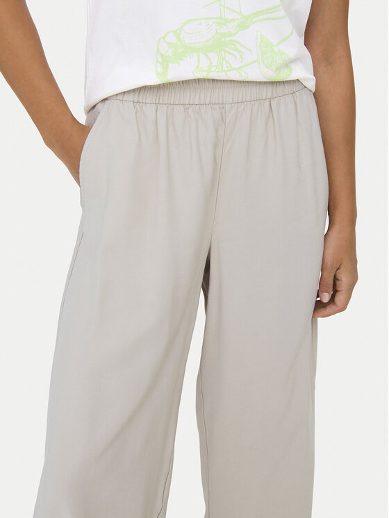 ONLY ONLY Штани з тканини Aris 15337956 Бежевий Straight Fit