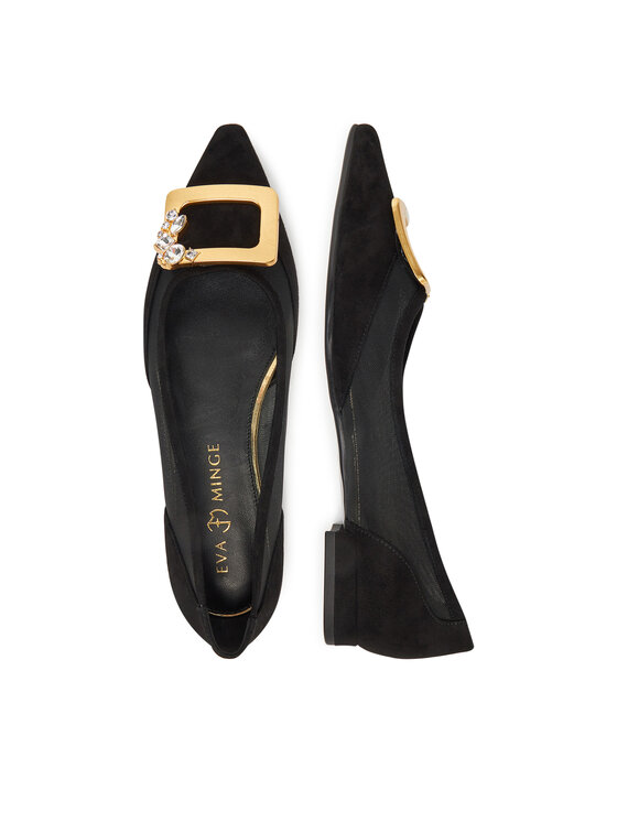 Eva Minge Eva Minge Ballerine HALIA-SLT2908-51 Nero