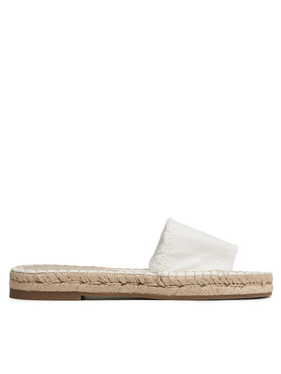 Tommy Hilfiger Espadrile Flat Sandal FW0FW07103 Écru