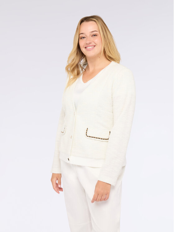 Fiorella Rubino Fiorella Rubino Felpa G911L008568N011 Bianco Regular Fit