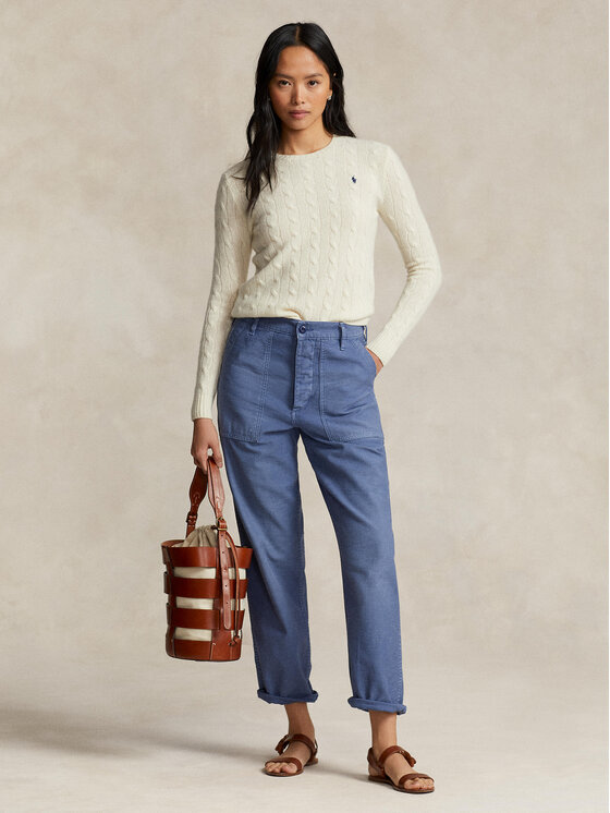 Polo Ralph Lauren Polo Ralph Lauren Megztinis 211910421001 Écru Regular Fit