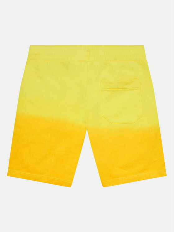 Original Marines Original Marines Pantaloni scurți sport DEP2194B Galben Regular Fit