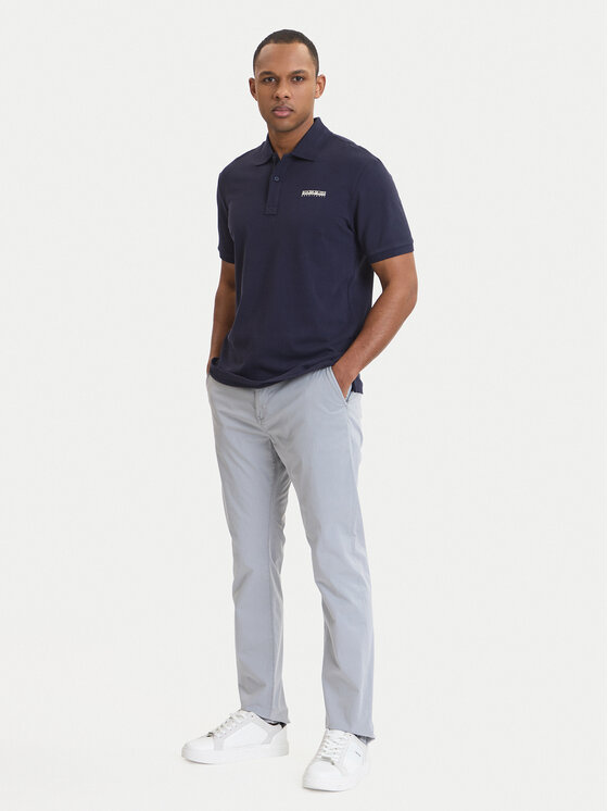 Napapijri Napapijri Chino hlače M-Puyo NP0A4H98 Siva Slim Fit