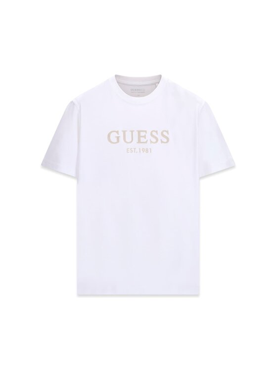 Guess Guess T-särk 182676 Valge Classic Fit