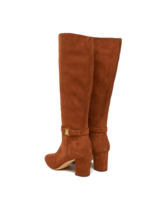 LAUREN RALPH LAUREN LAUREN RALPH LAUREN Kozaki Kellie 802967843002 Brązowy