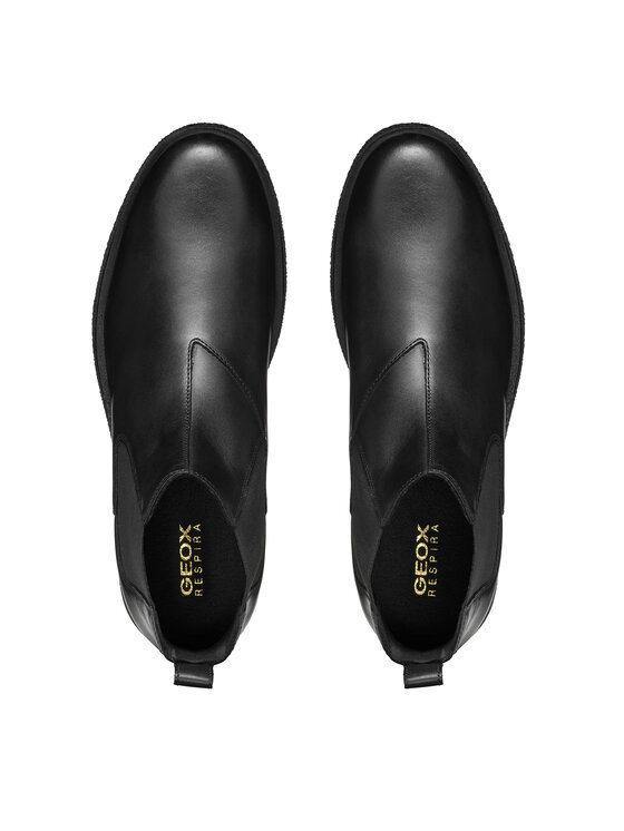 Geox Geox Chelsea cipele Uomo Claudio U2658A 00043 C9999 Crna