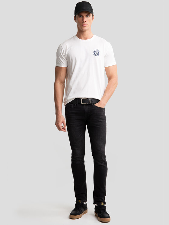 BIG STAR BIG STAR T-Shirt REAGER Biały Oversize