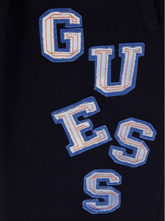 Guess Guess Športne kratke hlače L6GD02 KA6R4 Mornarsko modra Regular Fit