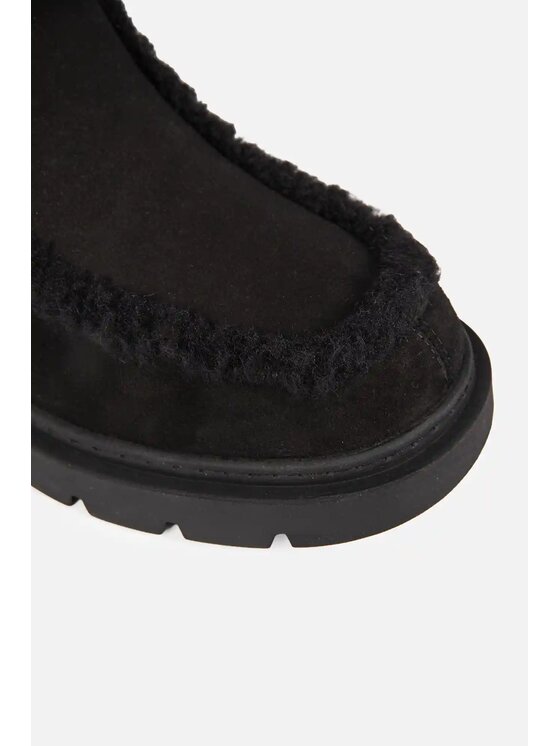 Inuikii Inuikii Polokozačky Biker Suede Černá