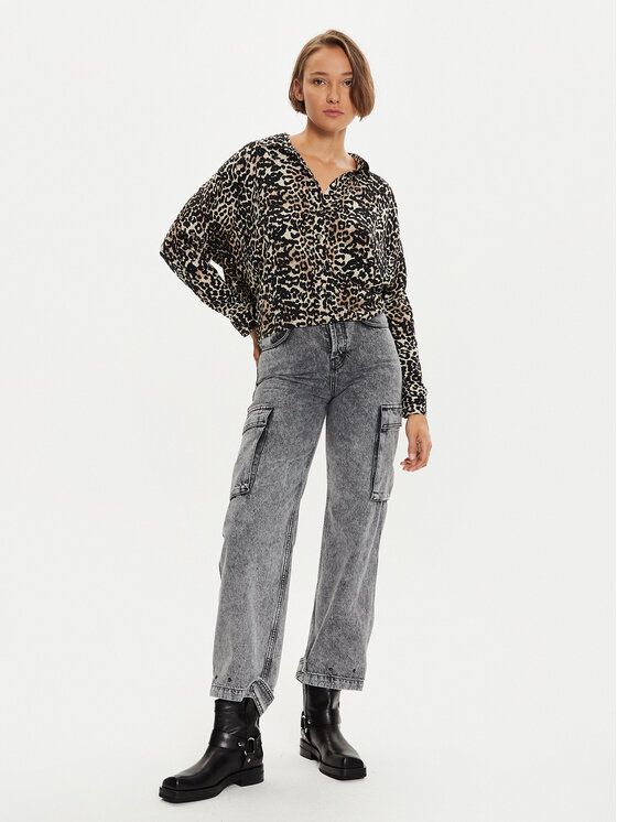 ONLY ONLY Košulja Mezzy 15345191 Crna Regular Fit