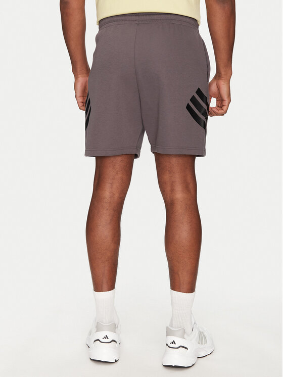 adidas adidas Sportshorts Future Icons 3-Stripes JD4881 Grau Regular Fit