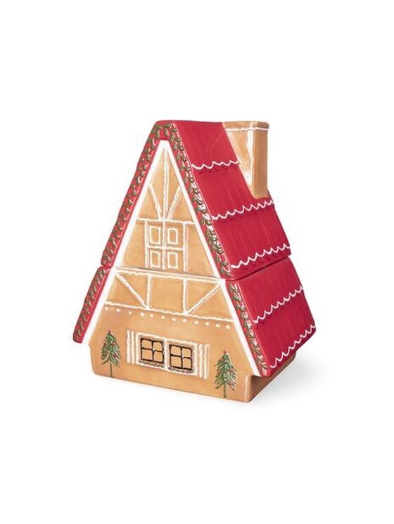 MIAhome MIAhome Pojemnik ceramiczny DOMEK Brązowy