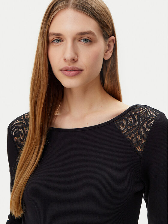 Morgan Morgan Боді 251-TDENTY Чорний Slim Fit
