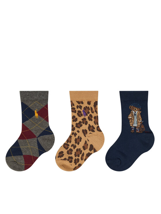 Polo Ralph Lauren Polo Ralph Lauren Dolge nogavice 446P03258001 Pisana