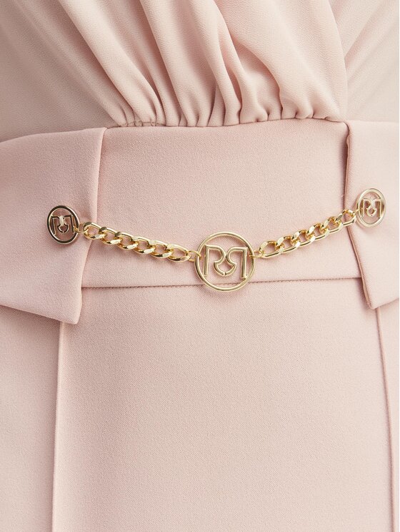 Rinascimento Rinascimento Koktel haljina CFC0123289003 Ružičasta Regular Fit