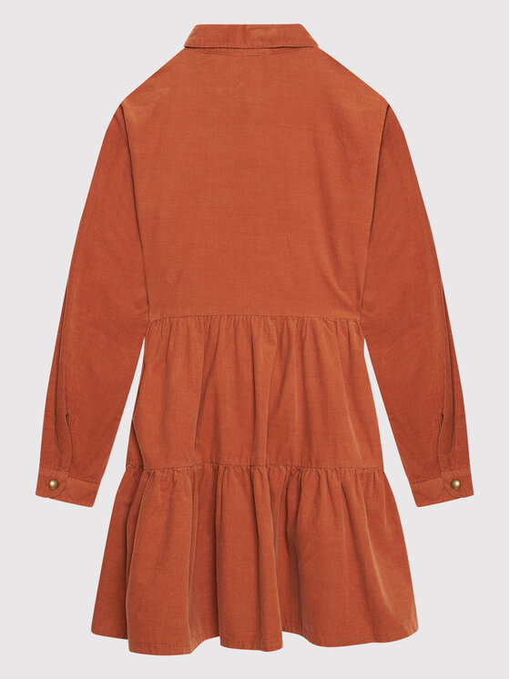 United Colors Of Benetton United Colors Of Benetton Vsakodnevna obleka 4AD35VGP0 Rjava Regular Fit