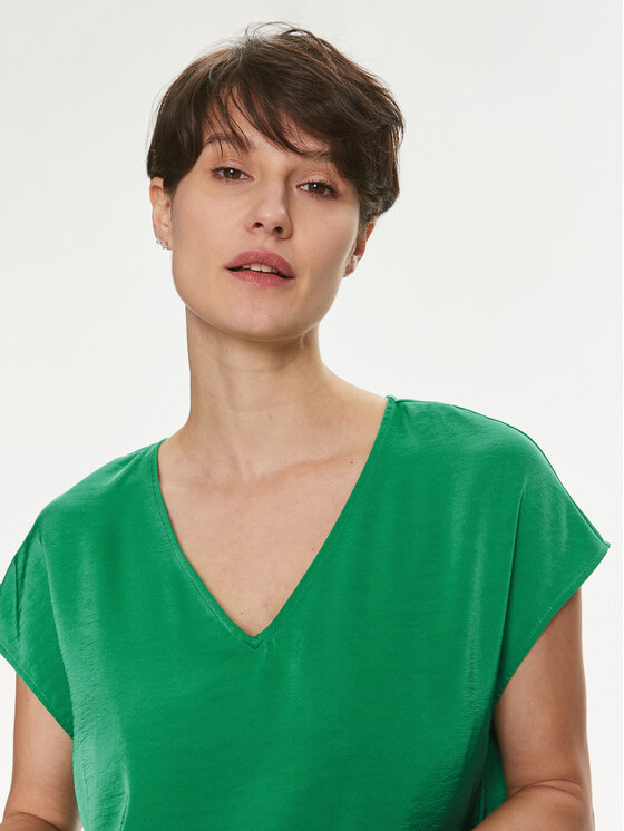 Vero Moda Vero Moda Majica Marys Dana 10300421 Zelena Regular Fit