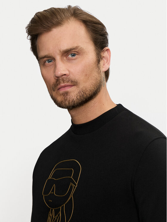 KARL LAGERFELD KARL LAGERFELD Jopa 705034 544910 Črna Regular Fit