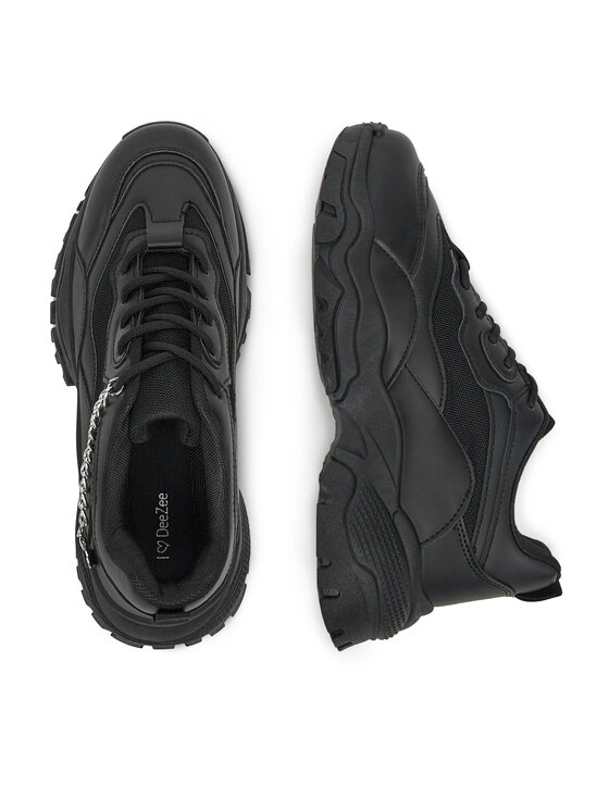 DeeZee DeeZee Sneakersy NF142 Czarny