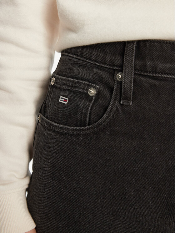 Tommy Jeans Tommy Jeans Džinsi DW0DW20369 Melns Mom Fit