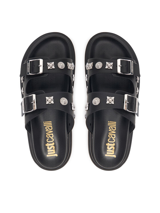 Just Cavalli Just Cavalli Natikače 80QA3S92 ZPB91 Crna