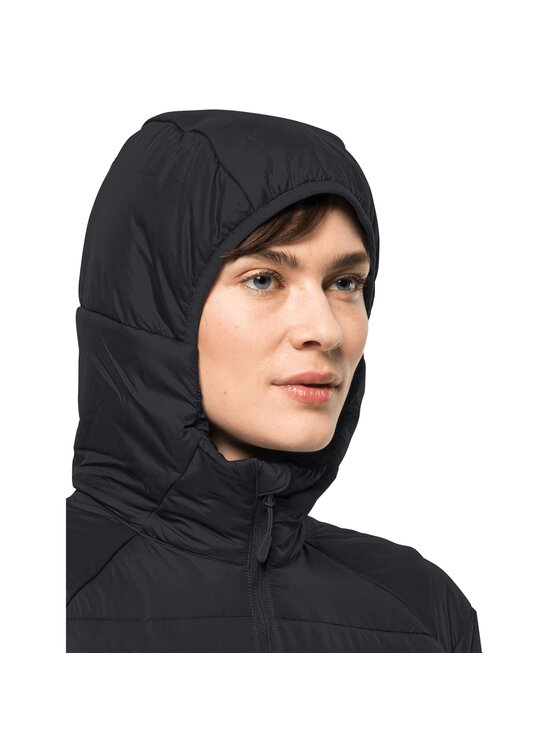 Jack Wolfskin Jack Wolfskin Kurtka przejściowa Jack Wolfskin Bergland INS Jkt W Czarny Regular Fit