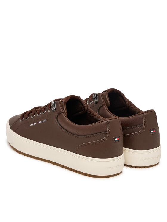 Tommy Hilfiger Tommy Hilfiger Sneakers Harlem Lth Vulc Cleat Winter FM0FM05950 Marrone