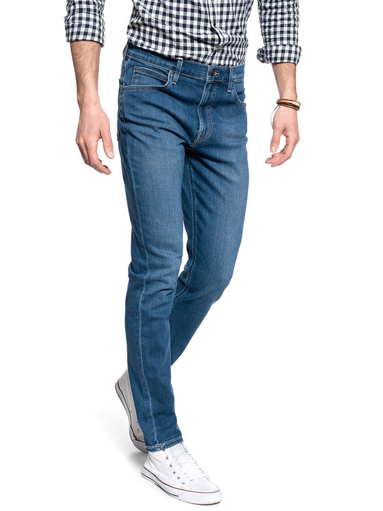 Lee Lee Jeansy AUSTIN Niebieski Straight Fit