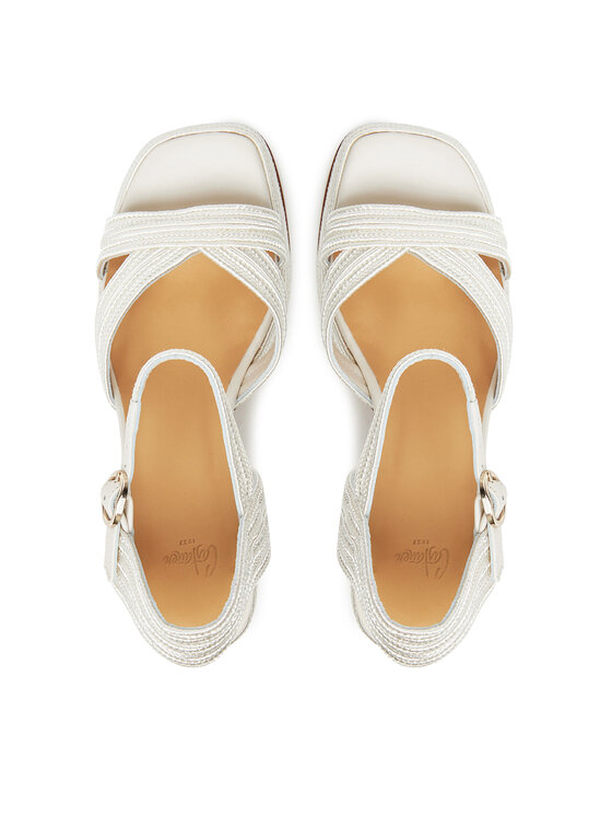 Castañer Castañer Espadryle Valle/142 023116 Biały