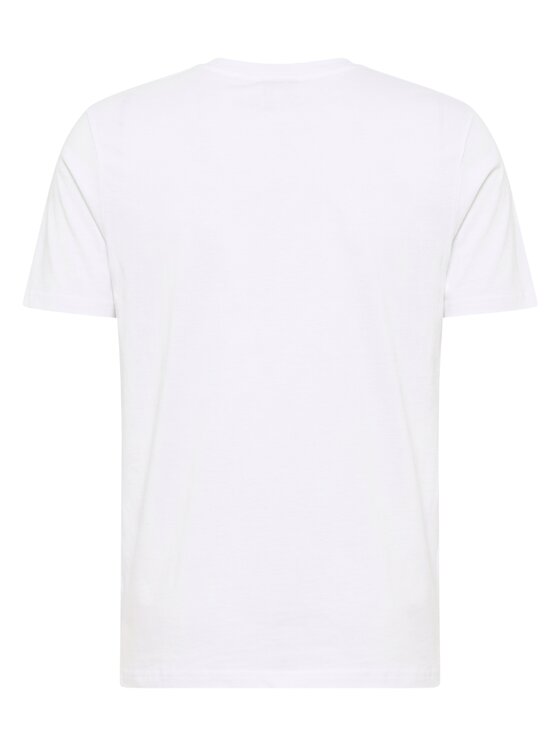 Mustang Mustang T-Shirt Style Alex Biały Regular Fit