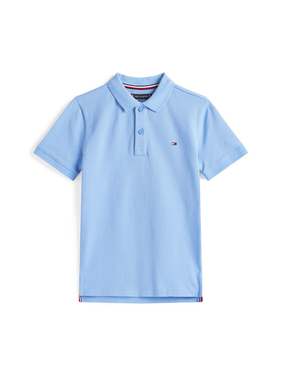 Tommy Hilfiger Tommy Hilfiger Polokošile Flag KB0KB09103 Světle modrá Regular Fit