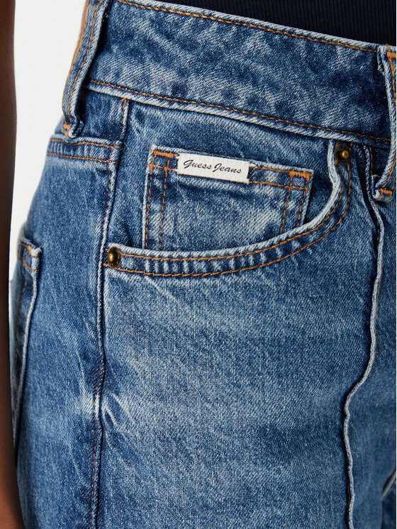 Guess Jeans Guess Jeans Jeans W6RA0R D6334 Blau Wide Leg