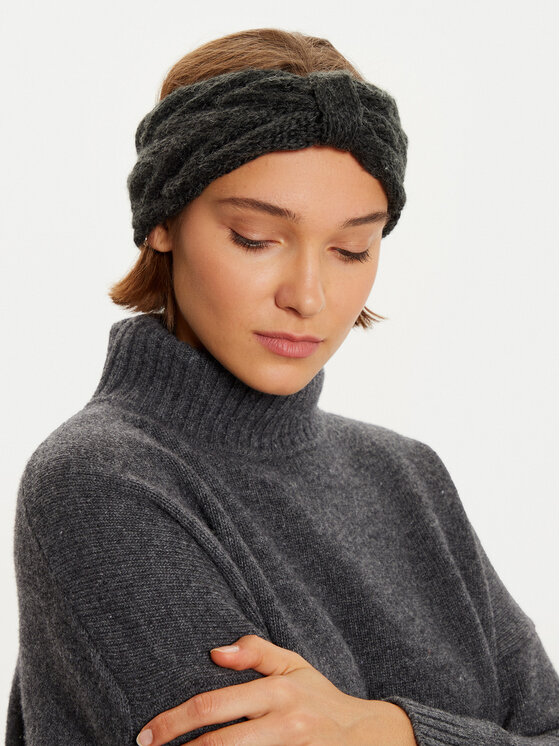 Buff Buff Opaska materiałowa Knitted Headband Caryn 126465.901.10 Szary