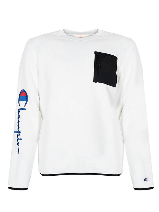 Champion Champion Μπλούζα 213722 Λευκό Regular Fit