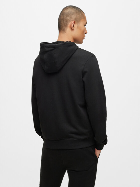 HUGO Hugo Felpa Daple_V 50501016 Nero Regular Fit