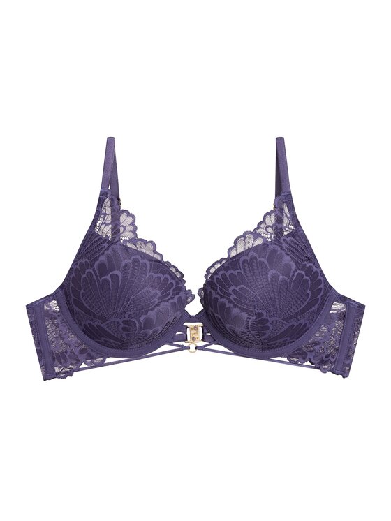 Esotiq Esotiq Biustonosz push-up 42507 Niebieski