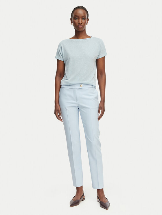 Marella Marella Majica Emme by Marella Accorta 2615971052 Svijetlo plava Regular Fit