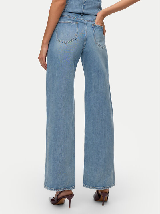 Vero Moda Vero Moda Jeansy Vega 10347947 Niebieski Wide Leg