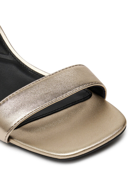 Tommy Hilfiger Tommy Hilfiger Sandały FW0FW08433 Złoty