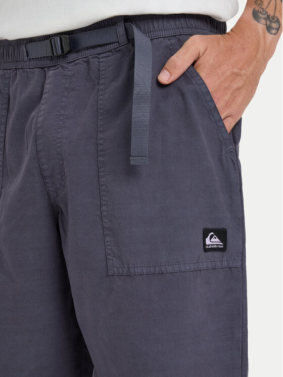 Quiksilver Quiksilver Cargo nohavice Double Crown EQYNP03326 Sivá Oversize