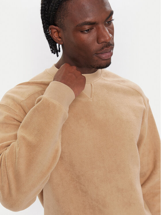 United Colors Of Benetton United Colors Of Benetton Sweatshirt 3NMEU109T Beige Regular Fit